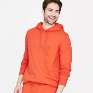 Universal Thread Men's Bright Orange Hoodie